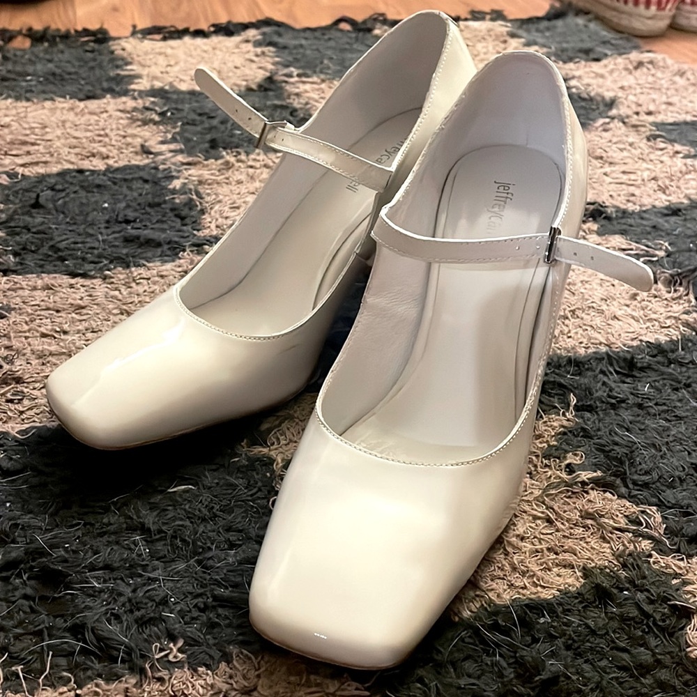 Jeffrey Campbell Leather Mary Jane Heels! Size 9